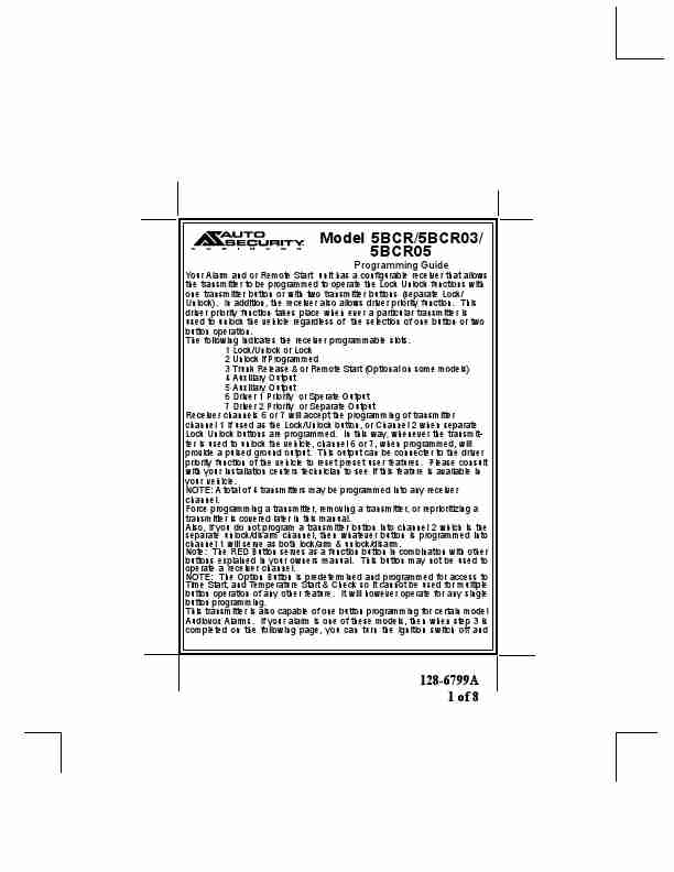 Altech Auto Security Automobile Alarm 5BCR03-page_pdf